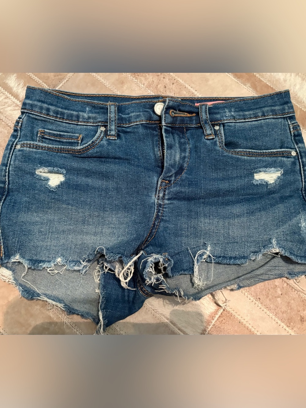 Blank NYC Distressed Denim Blue Women’s Shorts